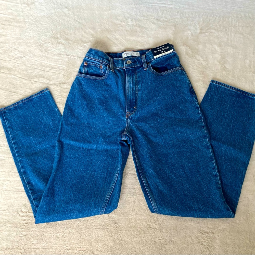 Abercrombie The 90s Straight Jean